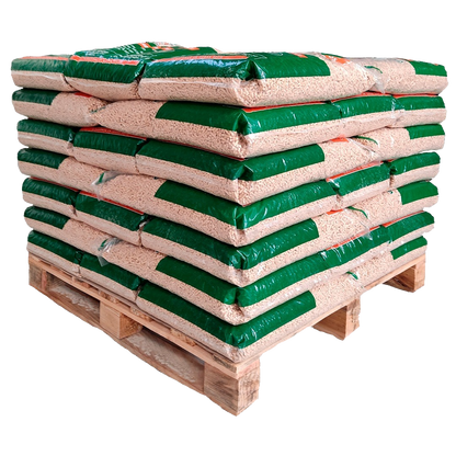 100 Bolsas de Pellet GREEN PELLET 15kg ($3.800 la unidad)